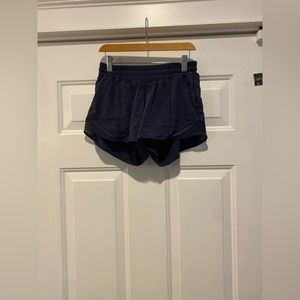 Navy lululemon shorts!